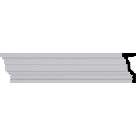 Ekena Millwork 3 7/8"H x 1 1/2"P x 94 1/2"L Standard Moulding MLD04X02ST